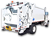 Rear loader garbage truck available at Western Leasing and Sales in Jerome, ID